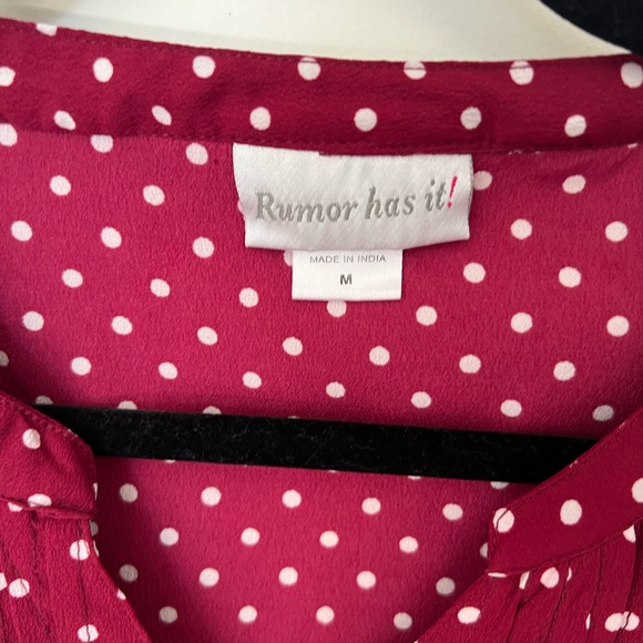 Rumor has It Maternity Blouse Size M - Picture 9 of 9